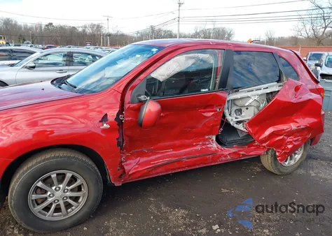 2011 Mitsubishi Outlander Sport Es from USA, damaged, VIN JA4AP3AU3BZ014471